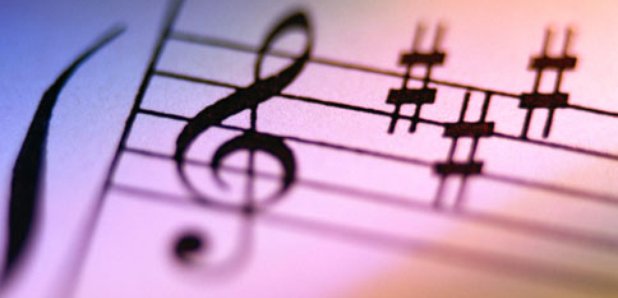 Music notation, treble clef