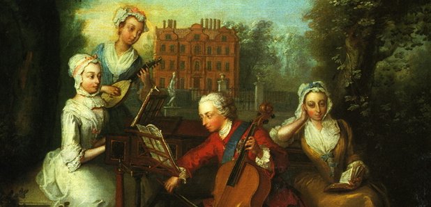 Frederick Prince of Wales sisters music