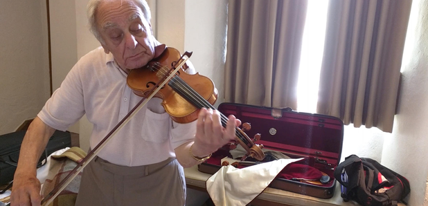 Charles Barren violin at Dartington